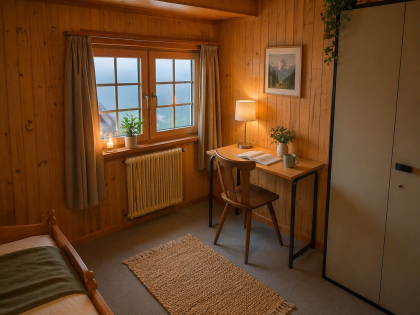 Hotel-Zimmer & Restaurant