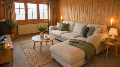Hotel-Zimmer & Restaurant