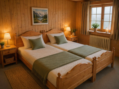 Hotel-Zimmer & Restaurant