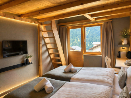 Hotel-Zimmer & Restaurant